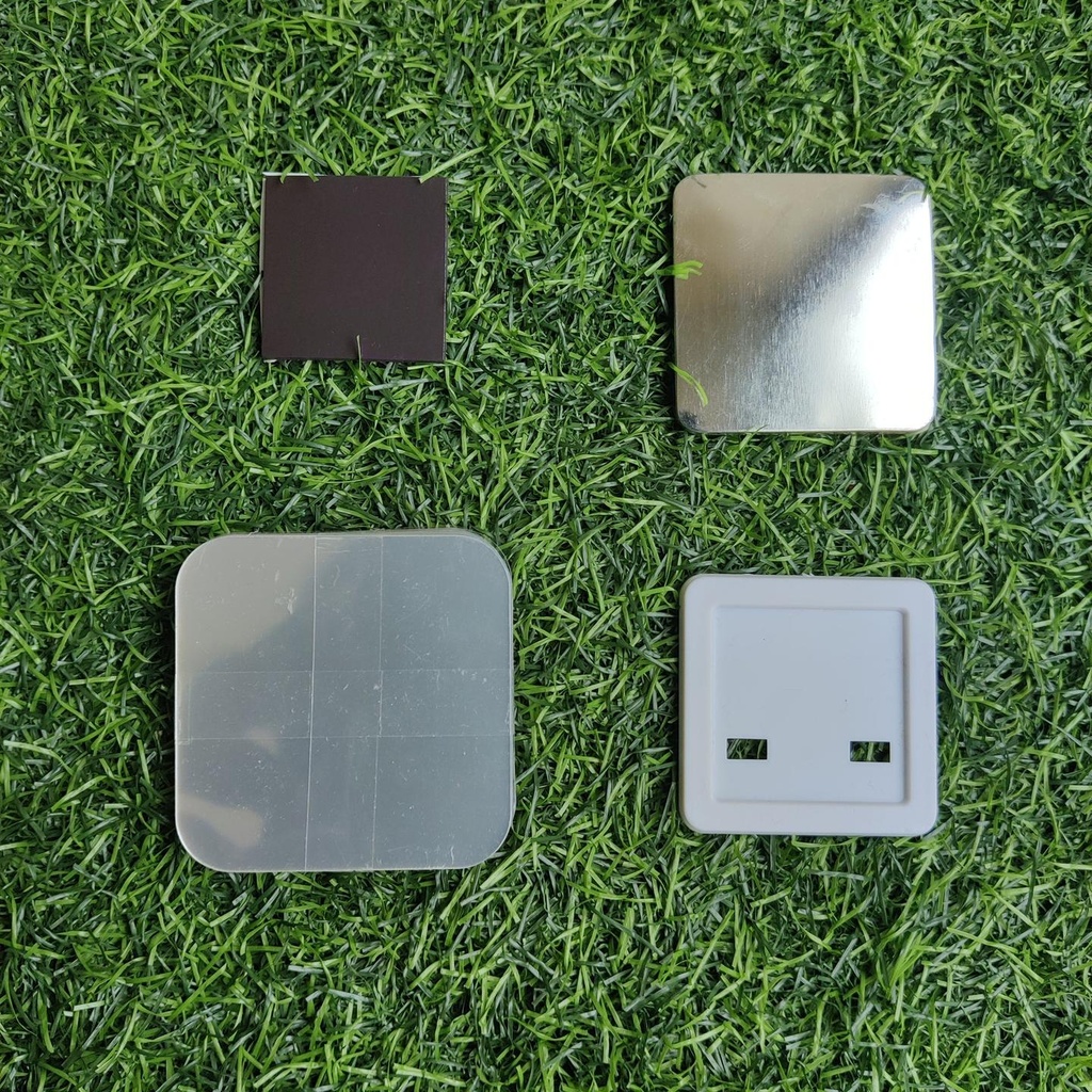 Square Fridge Magnet Raw Material (50mm) – Pack of 100