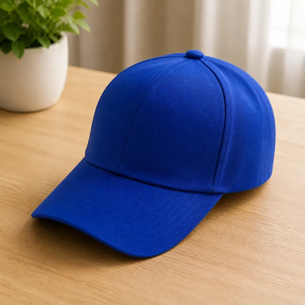 Royal Blue Polyster Caps