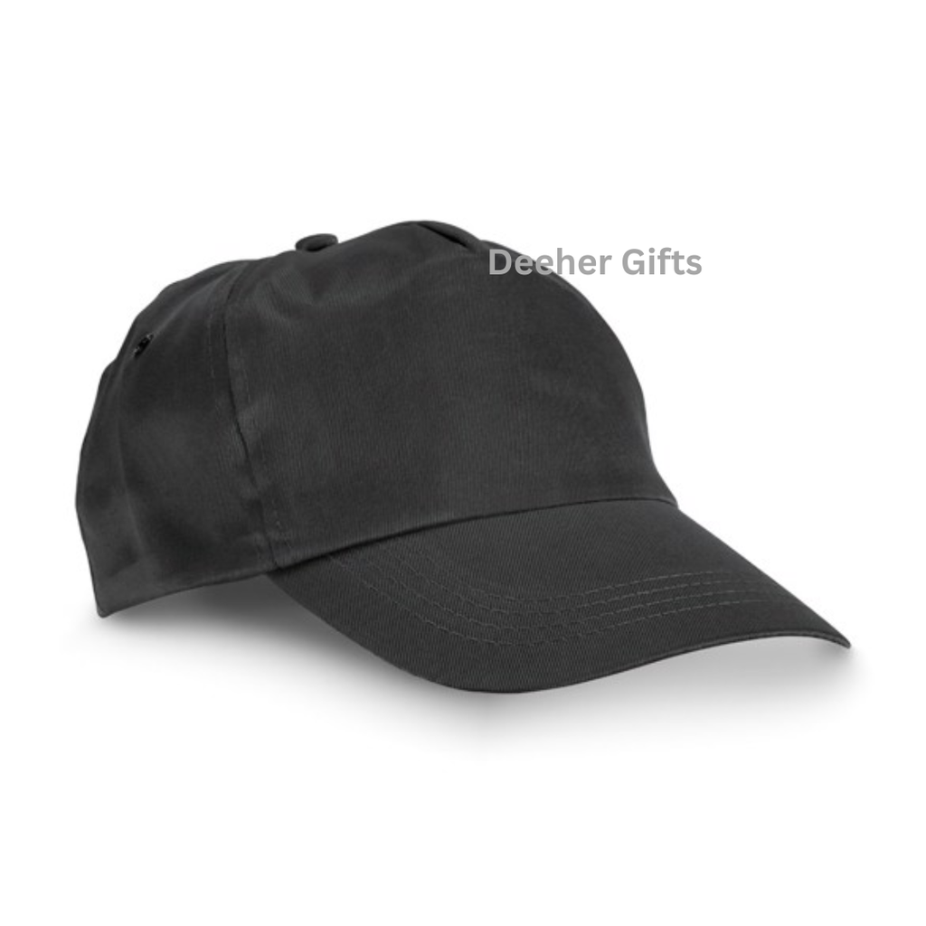 Black Polyster Caps