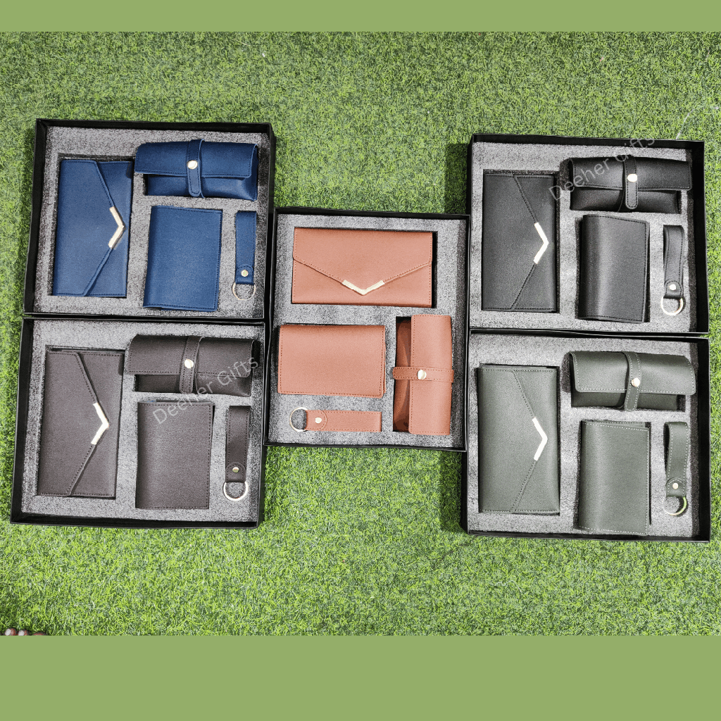 Imported Leather Womens Combo Set of 4