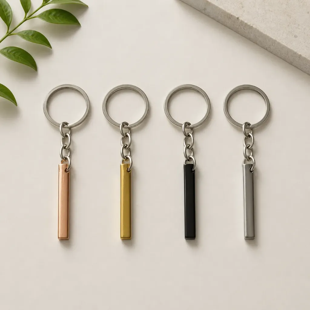 Bar Keychain – With Engraving - Pack of 1