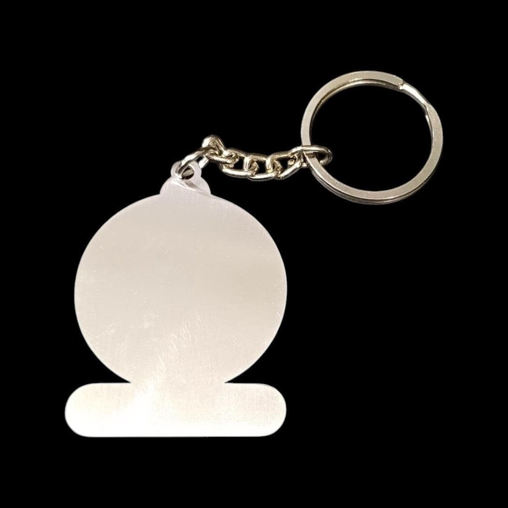 Stainless Steel Keychain ( DG-SSK01 ) – For Marking - Pack of 2