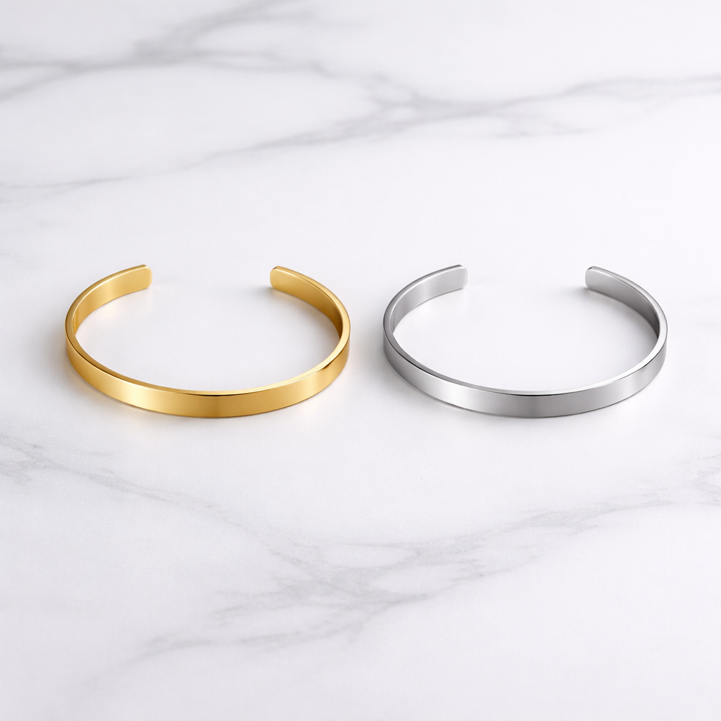Premium Half Kada – 8 mm / Mix Color (Golden / Rosegold)