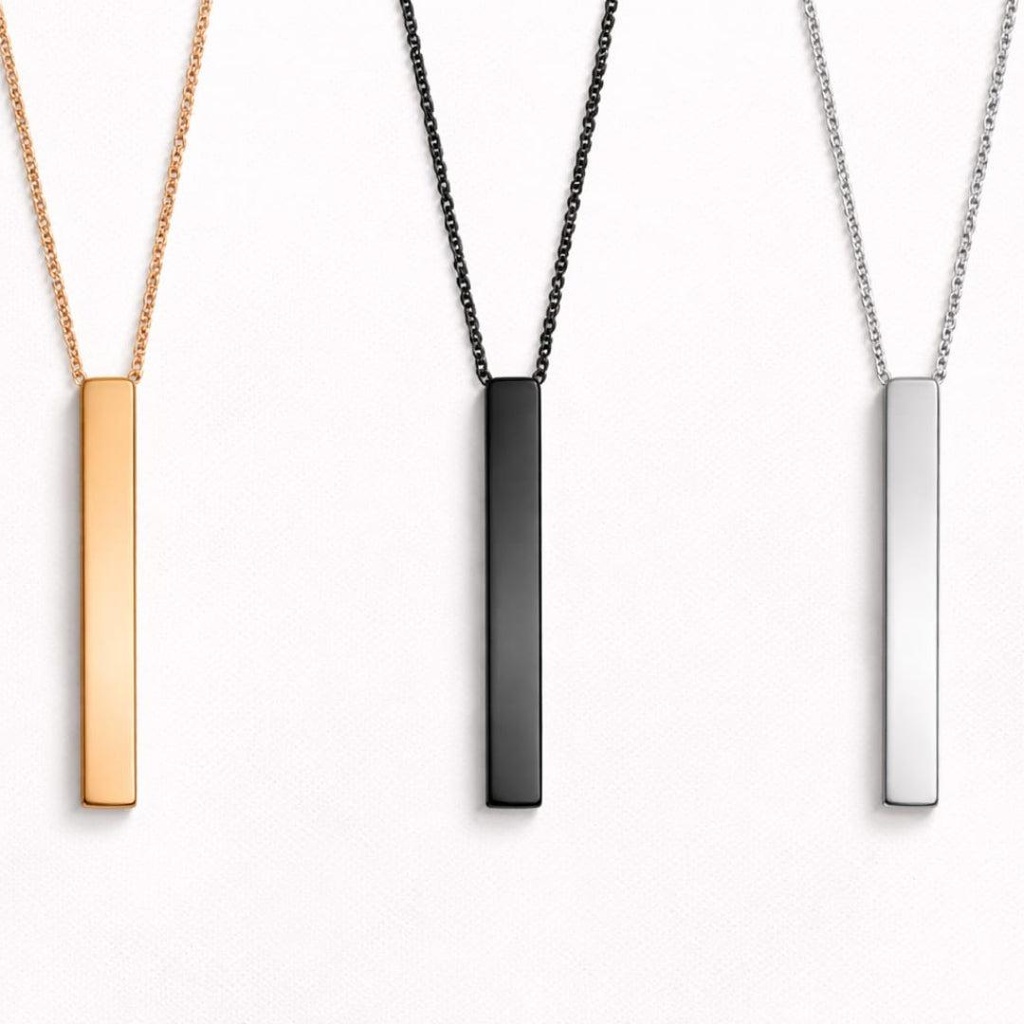Stainless Steel Pendant bar - Premium ( Golden / Silver / Rose gold )