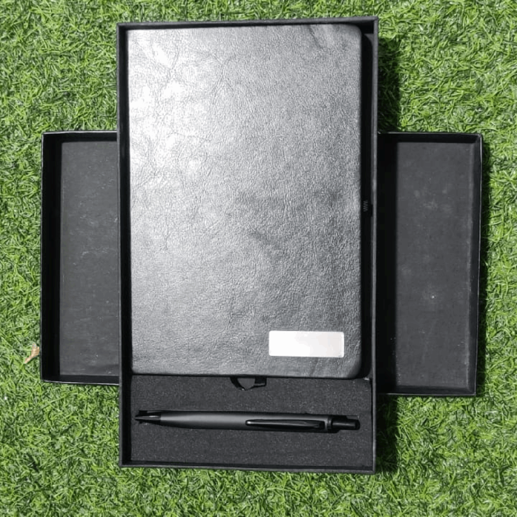 Gift Set DGGS101 – 2 in 1 (Black) / Diary size A5