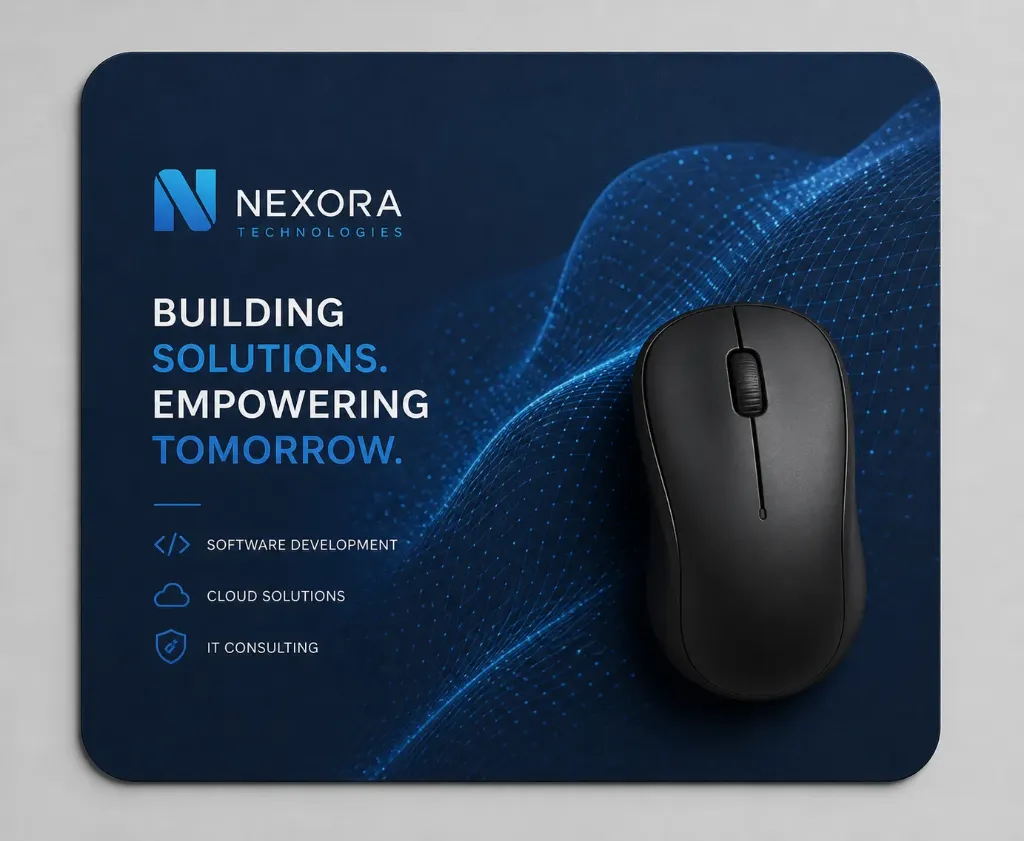 Mouse pad square 8.5 x 7 Inches, 3 mm thick